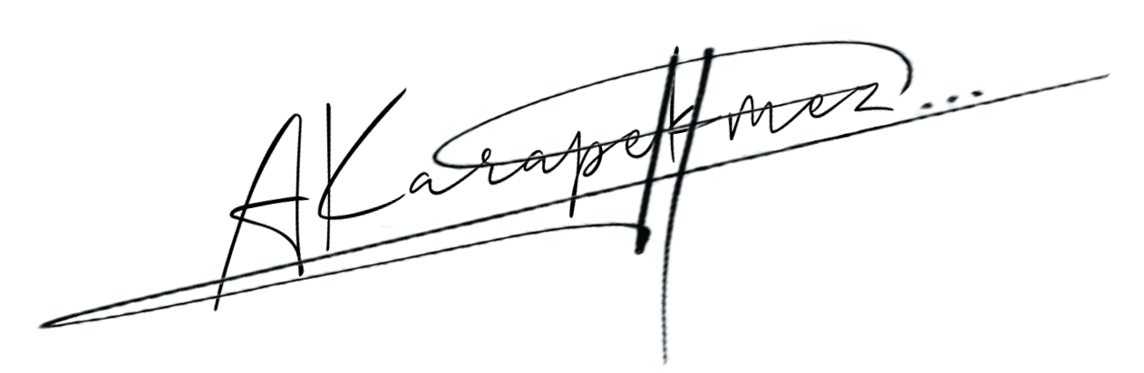 Signature of Aras Karapekmez